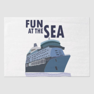 Papel De Seda Diversão No Navio de Cruzeiro