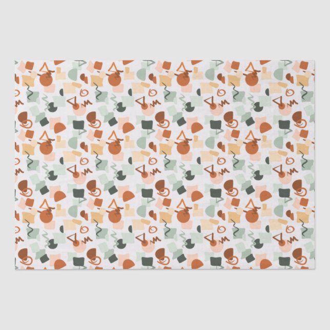 Papel De Seda Divertimento em branco (Frente )