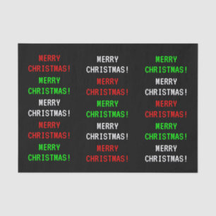 Papel De Seda Divertimento, FELIZ NATAL do olhar do jogo de