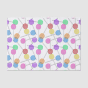 Papel De Seda doce de festas de pirulito giro