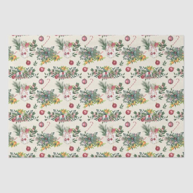 Papel De Seda Doces, Brinquedos, Flores e Frutas (Frente )