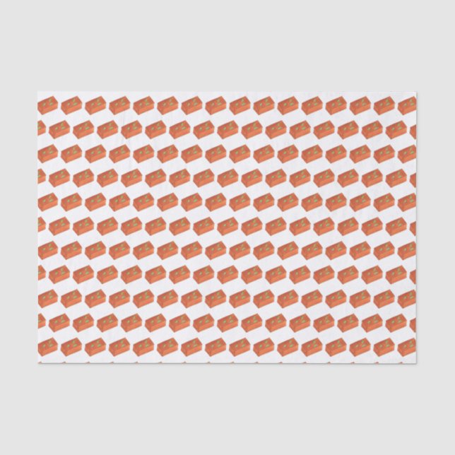 Papel De Seda Doces Confeitaria Indiano Mithai Mysore Pak (Frente )
