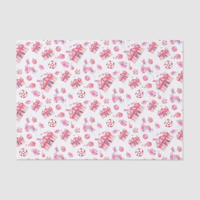 Papel De Seda Doces de tendas grandes (Frente )