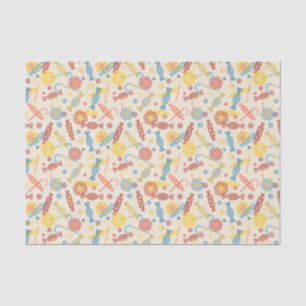 Papel De Seda Doces e teste padrão dos doces