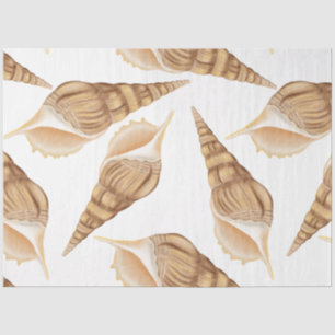 Papel De Seda Documento de Tecidos da Série Marine Life Design 3