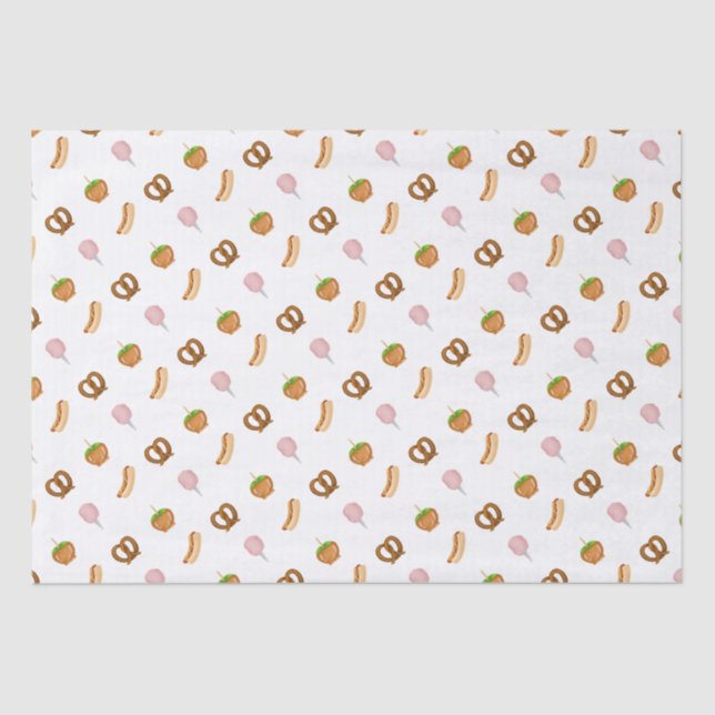 Papel De Seda Documento sobre os tecidos do Fair State Fair Summ (Frente )