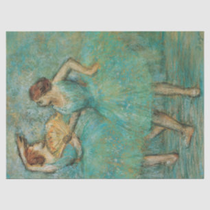 Papel De Seda Dois dançarinos por Edgar Degas