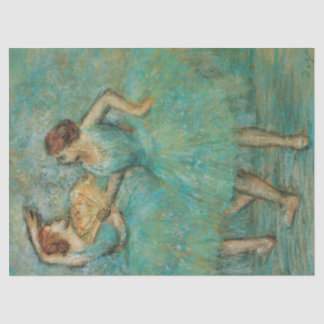 Papel De Seda Dois dançarinos por Edgar Degas