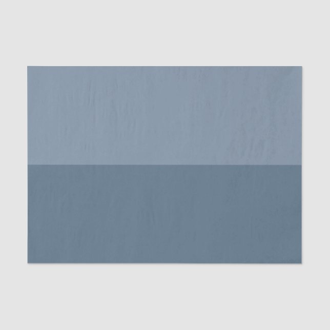 Papel De Seda Dois tons - Azul (Frente )