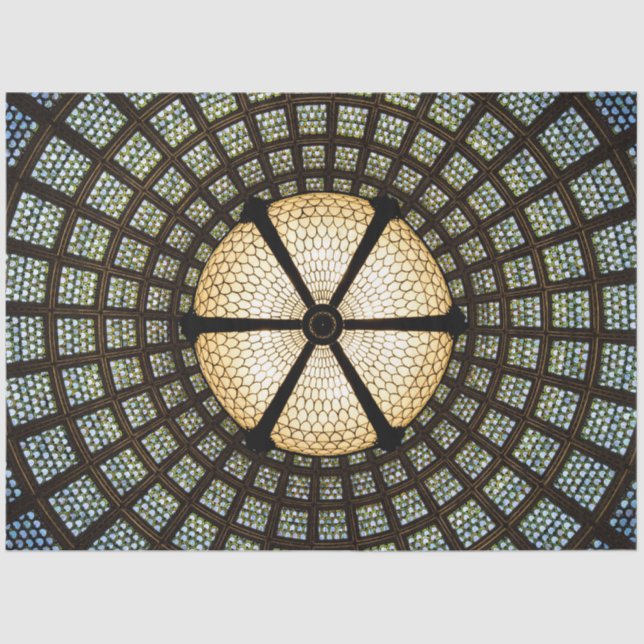 Papel De Seda Domo De Vidro (Frente )