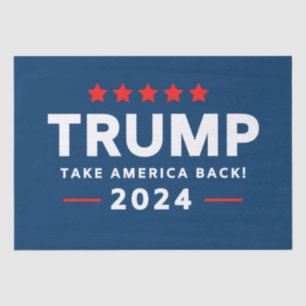 Papel De Seda Donald Trump 2024 Retire a América