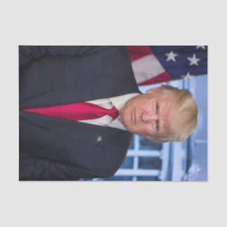 Papel De Seda Donald Trump Retrato Presidencial Oficial