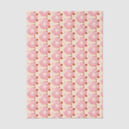 Papel De Seda Donut Alegre Com Confeitos