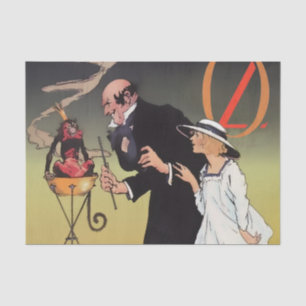 Papel De Seda “Dorothy e o Mágico de Oz” por John R Neill