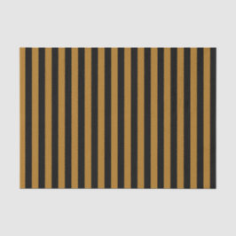 Papel De Seda Douradas faixas de preto e mate