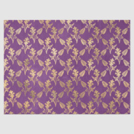 Papel De Seda Douradas flores de Abstrato na página de dissociaç