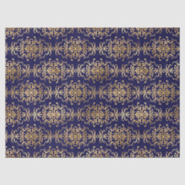 Papel De Seda Dourado trabalho de rolagem em roxo