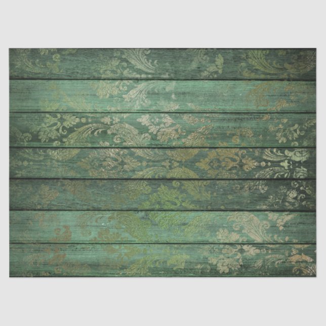 Papel De Seda Dourado trabalho de rolagem na página de dissociaç (Frente )