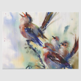 Papel De Seda Doze dias de Natal: Chamando Aves (B),