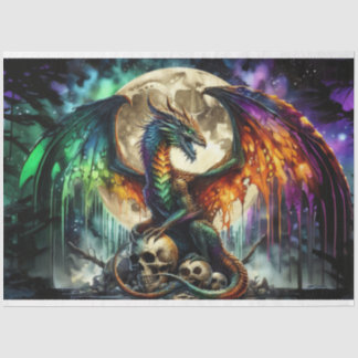 Papel De Seda Dragão