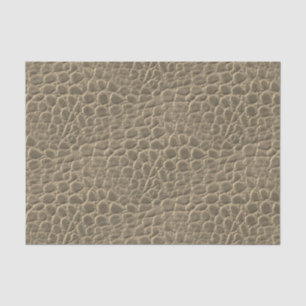 Papel De Seda Dragão da pele de cobra de Tan Brown/impressão