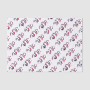 Papel De Seda Dragão de Koi