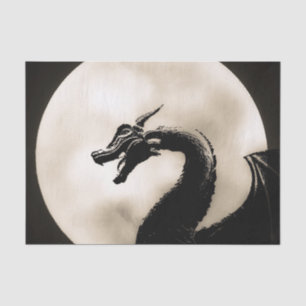 Papel De Seda Dragão luneta