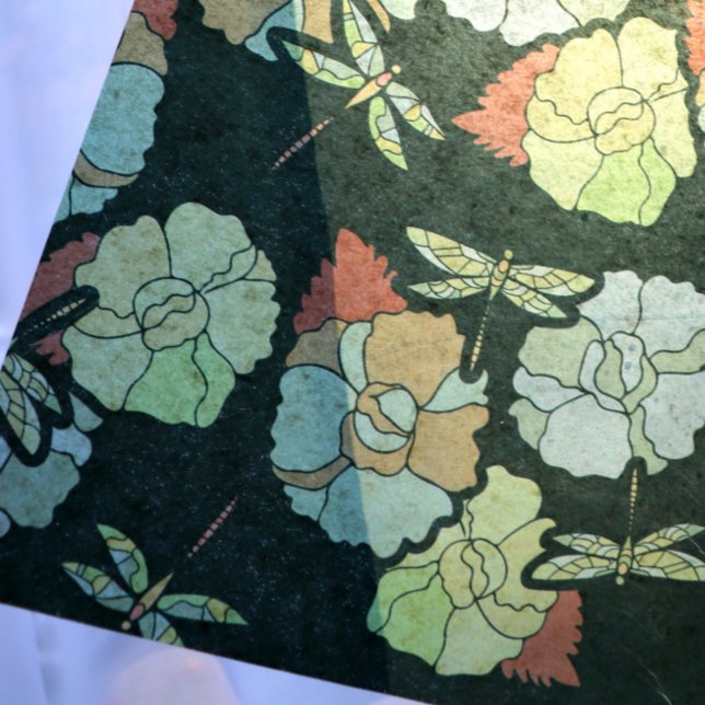 Papel De Seda Dragonfly Verde (Criador carregado)