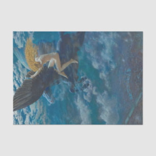 Papel De Seda Dream Idyll (A Valkyrie) por Edward Robert Hughes