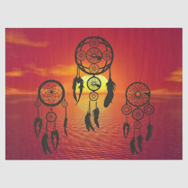 Papel De Seda Dreamcatcher Sunset (Frente )