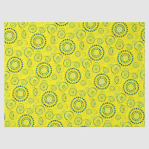 Papel De Seda Dts Circle Power Flowers II + seu backgr. & ideia