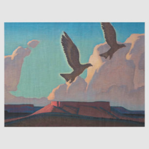 Papel De Seda Duas Águias por Maynard Dixon