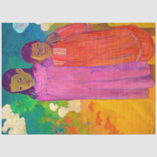 Papel De Seda Duas Irmãs, Gauguin
