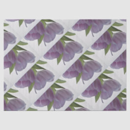 Papel De Seda Duas Tulipas Para Baixo Opt.2