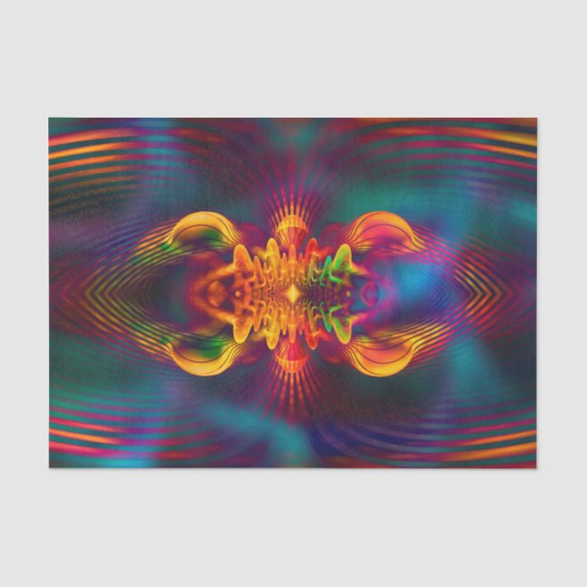 Papel De Seda É MÁGICO Apofisise Fractal II + sua ideia (Frente )