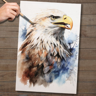 Papel De Seda Eagle 4 Decoupage Paper