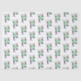 Papel De Seda Earlobes Valentine's Day Tissue Paper