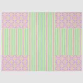 Papel De Seda Easter Pastel Cross Tissue Paper