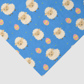 Papel De Seda Easter Sheep & Eggs 