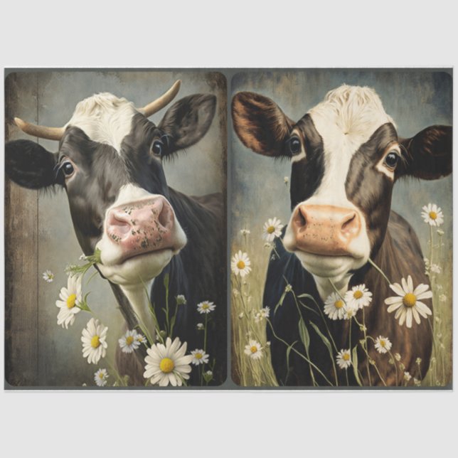 Papel De Seda Eating Daisies (Frente )