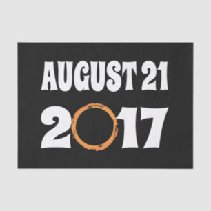 Papel De Seda Eclipse Solar Total agosto 21 2017