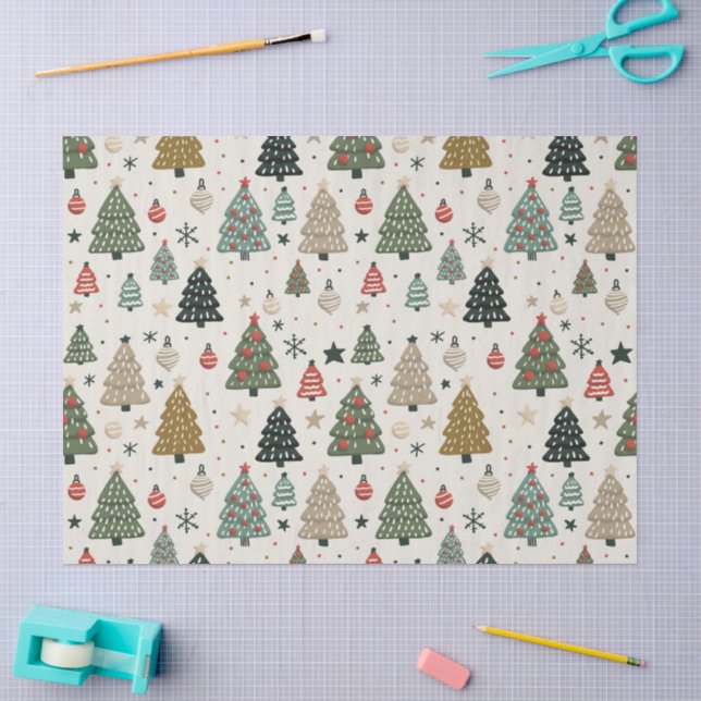 Papel De Seda Ecos de Feriado  (Arte )