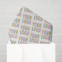 Papel de Seda Ecru com Logotipo Empresarial Person