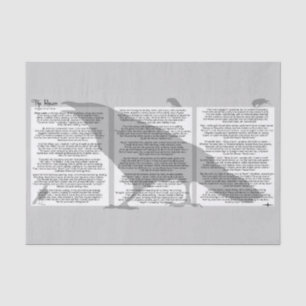 Papel De Seda Edgar Allan Poe O Raven