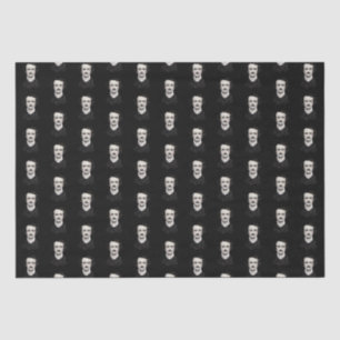 Papel De Seda Edgar Allan Poe - Retrato Preto