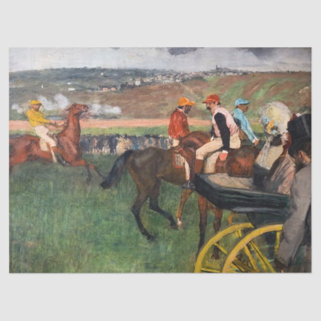Papel De Seda Edgar Degas - No Races (Frente )