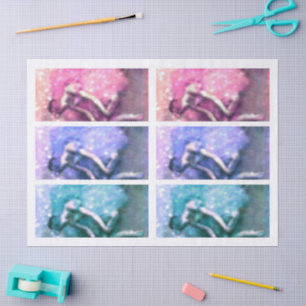 Papel De Seda Edgar Degas O Dançarino Pastel Ballerina Sparkle