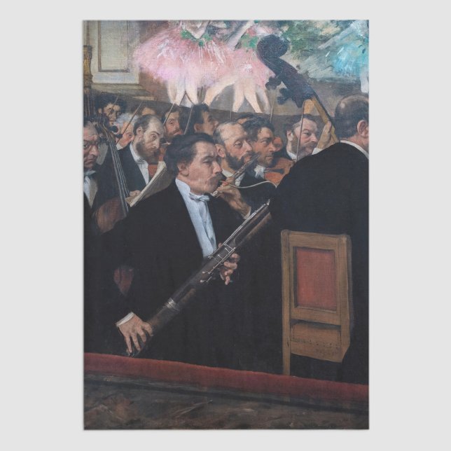 Papel De Seda Edgar Degas - Orquestra na Ópera (Criador carregado)