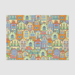 Papel De Seda Edifícios da Câmara Municipal de Vintage