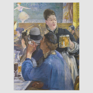 Papel De Seda Edouard Manet - Canto de um Café-Concerto